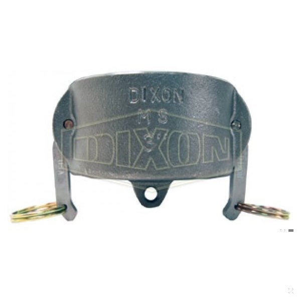 Type DC Cam and Groove Dust Cap, 4 in, Malleable Iron